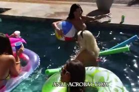 Perfect group anal copulate outdoors