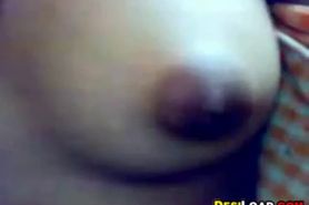Sweet Indian Teases Her Hairy Pussy