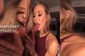 Hot blonde sucking and anal snapchat