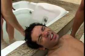 Double Deep Feet Massage In Bathtub