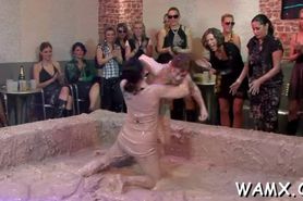 Lesbian romance in wet scenes - video 6
