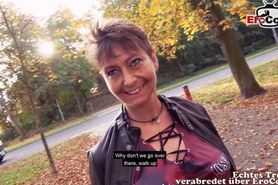 Hässliche deutsche Hausfrau abschleppen - german ugly housewife mom public pick up Street Casting