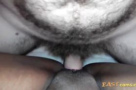 mutual masturbation and fucking wifes tight Asian pussy