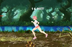 Fighting Girl Sakura Gameplay: Stage 2 (Ryona)