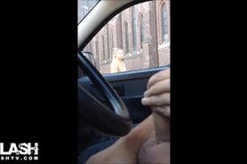 Cock Flashing In Car