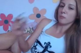 Petite Blonde Webcam Teen Smoking