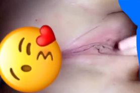 Cute Thick White Teen Playing and Cumming Homemade