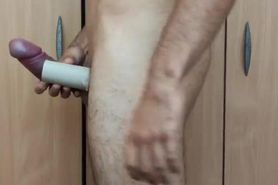 Super Thick Dick (Real 6.5 Inch In Girth) Easy Pass Toilet Paper Roll Test