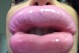 Inflated Plastic Lips 43 // SiliconeBunny