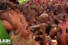 Lady Gaga groped while crowd surfing
