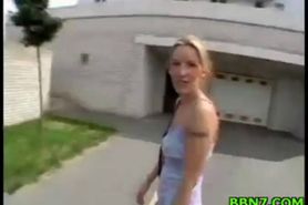 Gorgeous teen girl gets crotch licked
