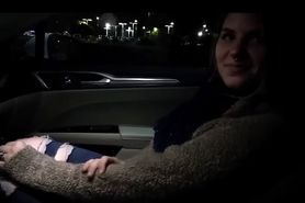 BROOKE - Beautiful teen singer suck and screw fat old man in a parking lot