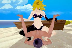 (3D Hentai)(Seven Deadly Sins) Sex with Derieri