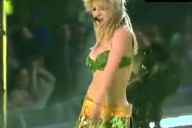 Britney Spears Underwear Scene  in Britney Spears Live From Las Vegas