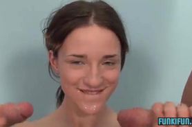 2021 Russian Teens Double Cumshot Compilation v1
