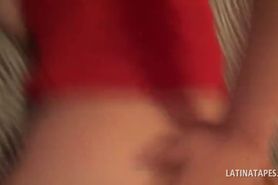Blonde latina loves it hard and deep in her pussy - video 2