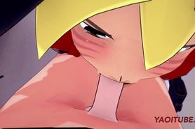 Boruto Naruto Yaoi - Boruto Sucks Naruto'S Cock In School'S Gym And He Cums