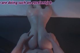 Anal challenge JOI [Hentai JOI]