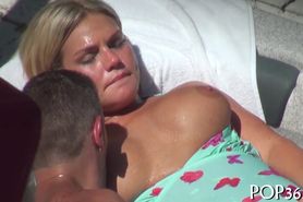 Posh teen babe gets drilled - video 30