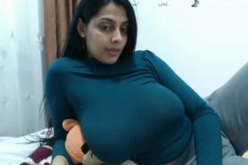 My new Girl Friend Bouncing Boobs Show in Online Secretly