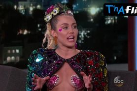 Miley Cyrus Sexy Scene  in Jimmy Kimmel Live