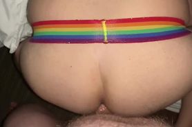 College gay raw slut in hotel begs me to flood my ass with cum - RealGayHookups.com