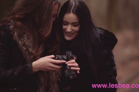 Lesbea Czech babes Stacy Cruz and Elouisa share lesbian teen passion