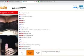 Superbe girl show me her titties and her red nails on omegle