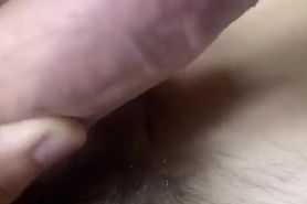 Really huge and erected cock of sexy guy is full of sperm