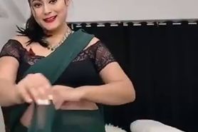 Saree Babhi Moaning Live