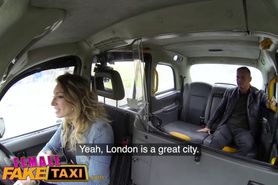 Female Fake Taxi French Guy Gives Throat Fucking And Hard Sex To Horny Girl