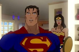 BIG BARDA - Superman Batman Apocalypse - movie scene BIG BARDA cartoon - Wonder Woman DC batman