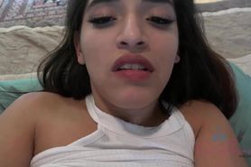 ATK Girlfriends - Gabriela Lopez comes over and you come over her tits.