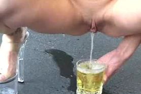 Piss: Peeing In A Glas