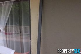 PropertySex - Real Estate Babe Mixing Business with Pleasure