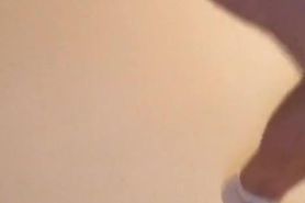 My SnapChat Video' 14 ** SWINGING my BULGE in See Through Underwear **