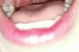 Asian girl's mouth 4