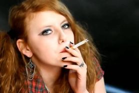 Julietta_speed_smoking Gorgeous Ginger Curly schoolgirl