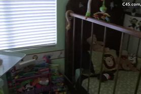 wife cuckolds diaper punish sissify and pegs her husband abdl