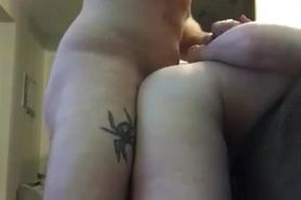 I cum as Hubby pounds me from behind