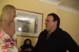 pretty pregnant lady fucked by an old fat guy