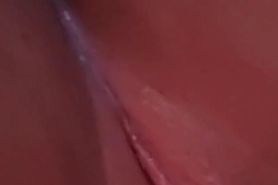 Pussy close up Pushing out all his cum