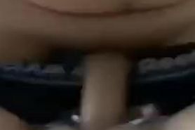 Big ass barely 18 year old taking raw cock