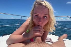 Yong Teen Dixie Lynn Gives Deep Throat And Great Screw On Boat To Original Milf Hunter