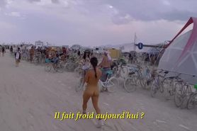 Le cul à poil de Marie S'Infiltre au Burning Man