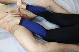 Tickle Foot Work, MILF in Yoga Pants - Tickling Feet
