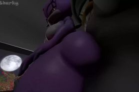 Blaze The Cat Rides Silver The Hedgehog's dick [Animation by Dahsharky]