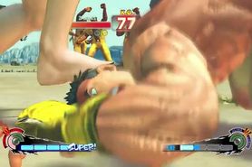 Ryu vs Poison Ballbusting 1