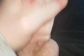 Small cock Jerk off Foreskin