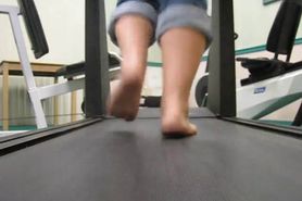 Goddess Elizabeth The Treadmill - video 1